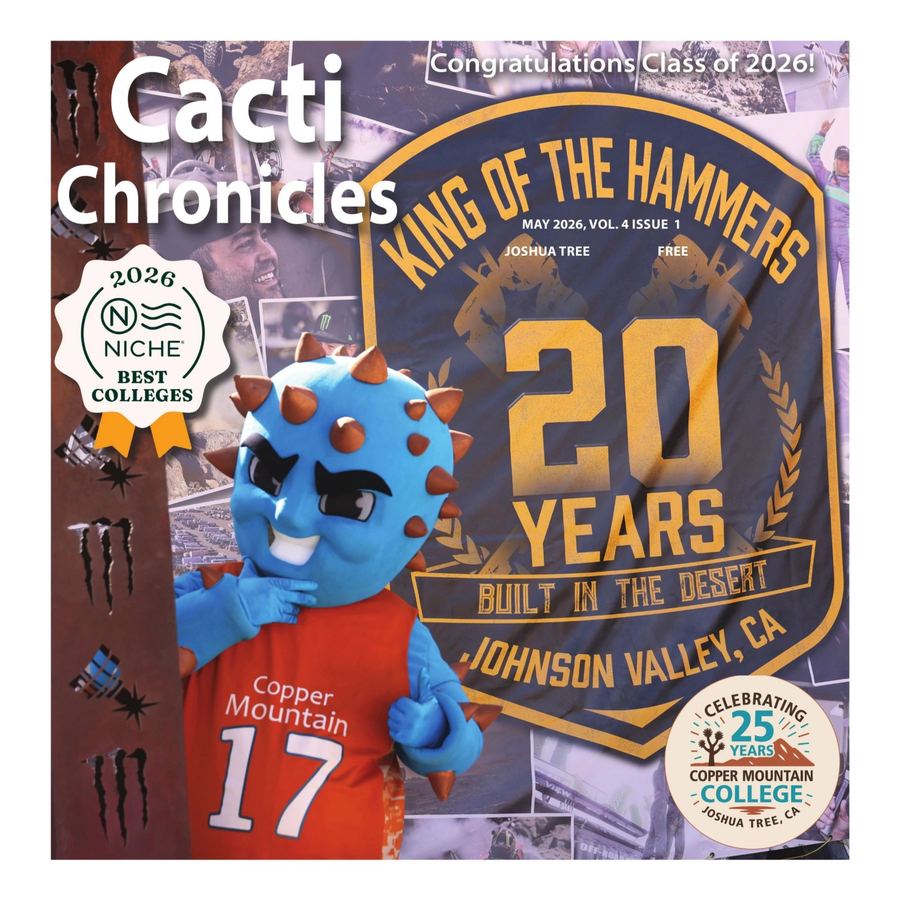 Cacti Chronicles May 2026 cover — King of the Hammers 20 Years