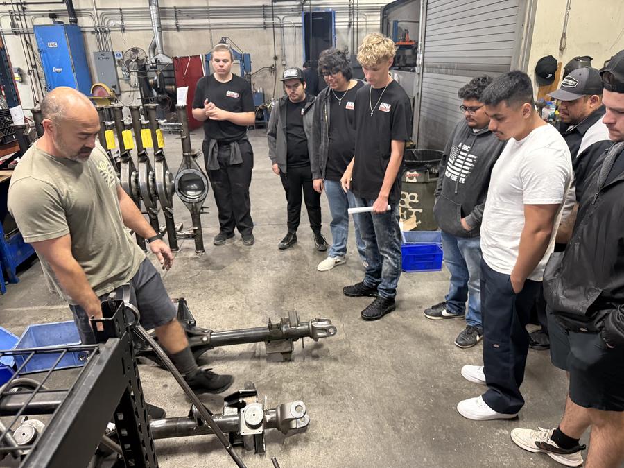 Building a rear end, step by step