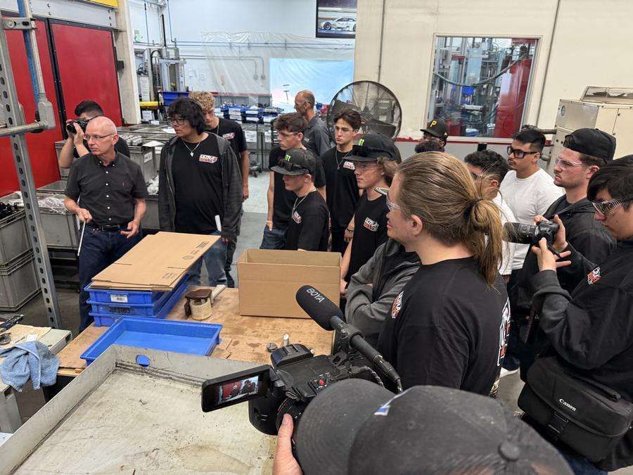 Hands-on demo on the shop floor