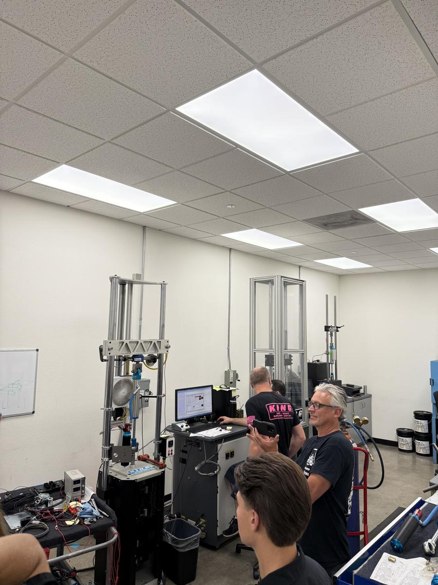 Shock dyno demonstration